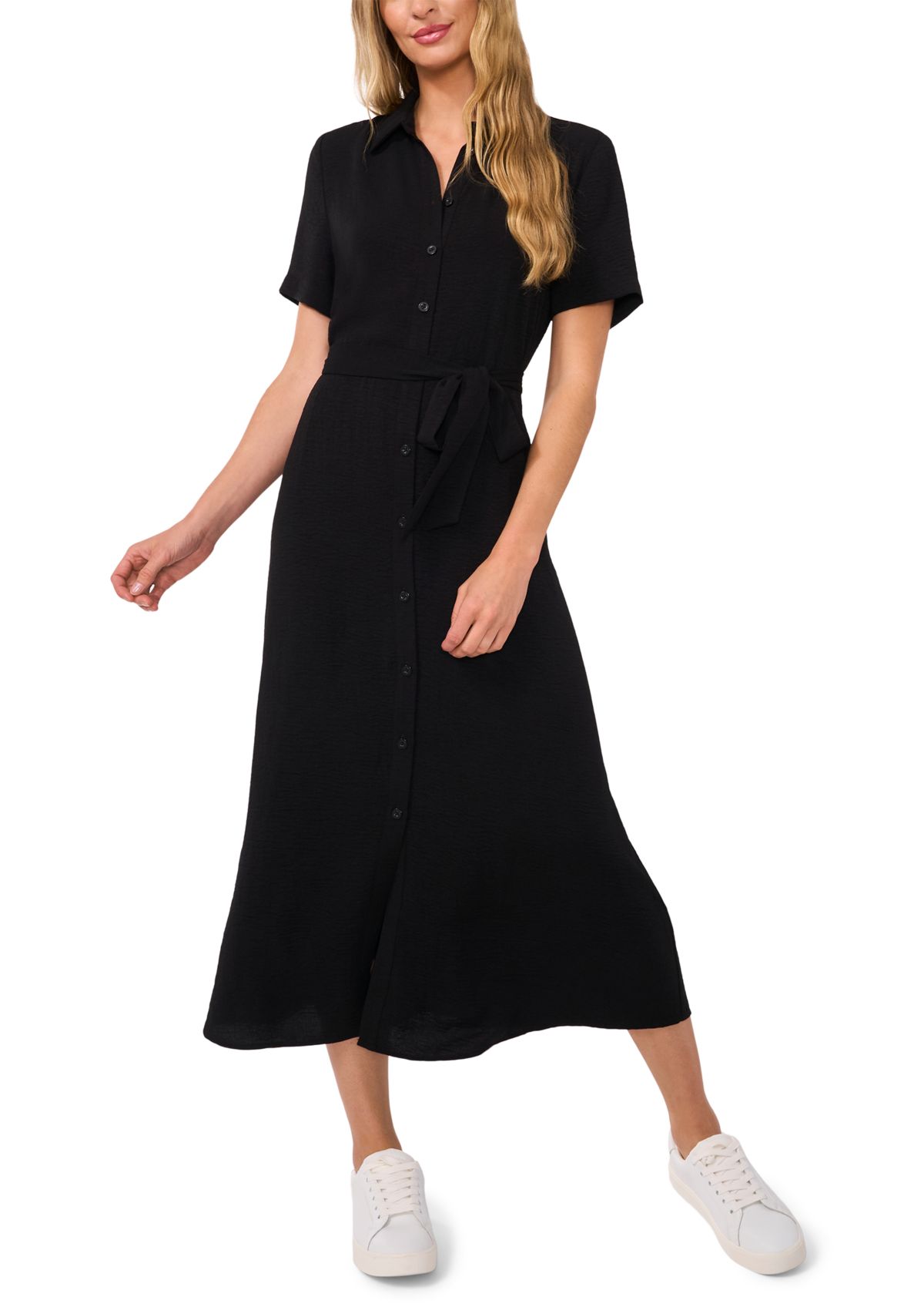 Womens Short Sleeve Shirtdress