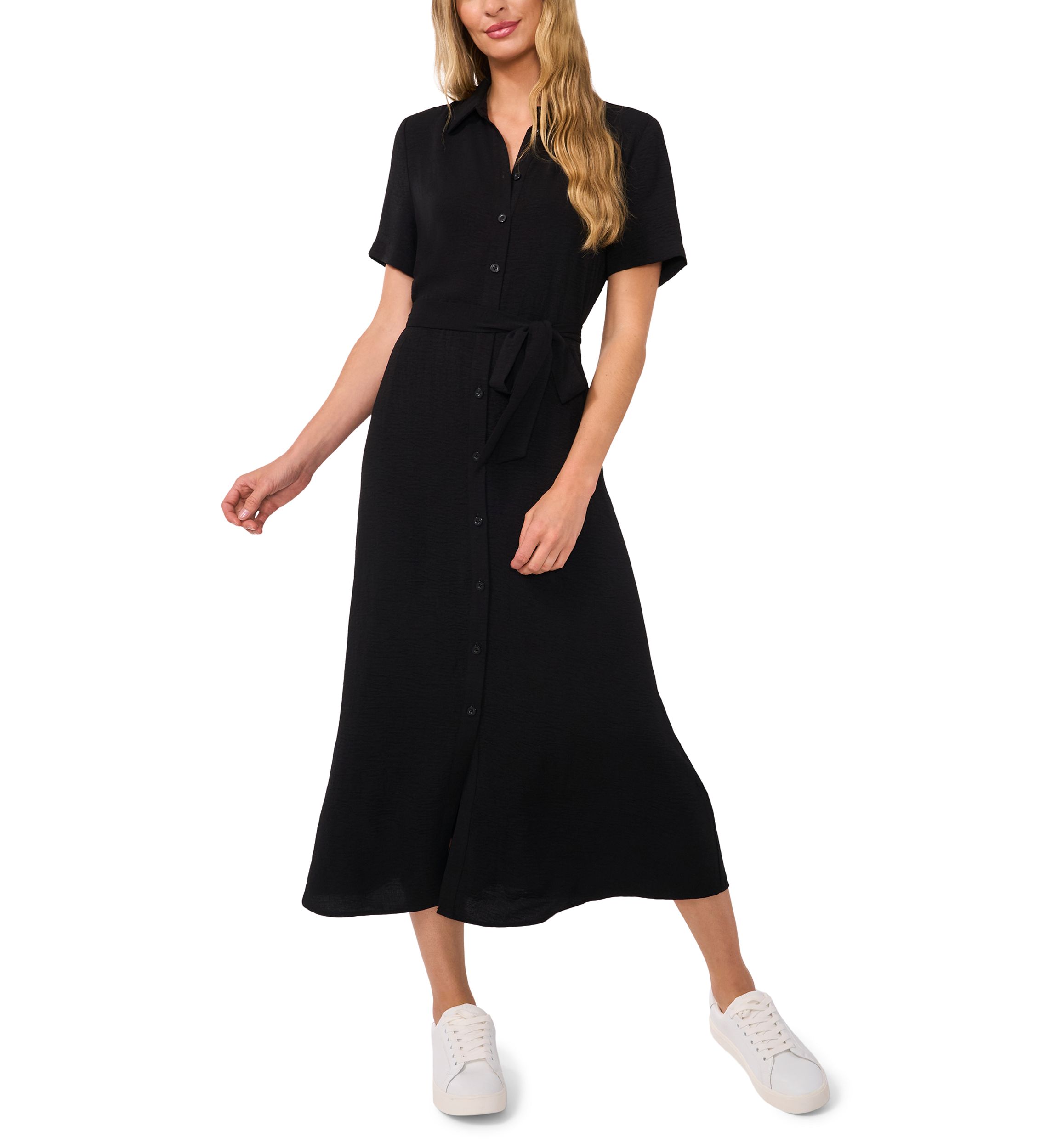 Womens Short Sleeve Shirtdress