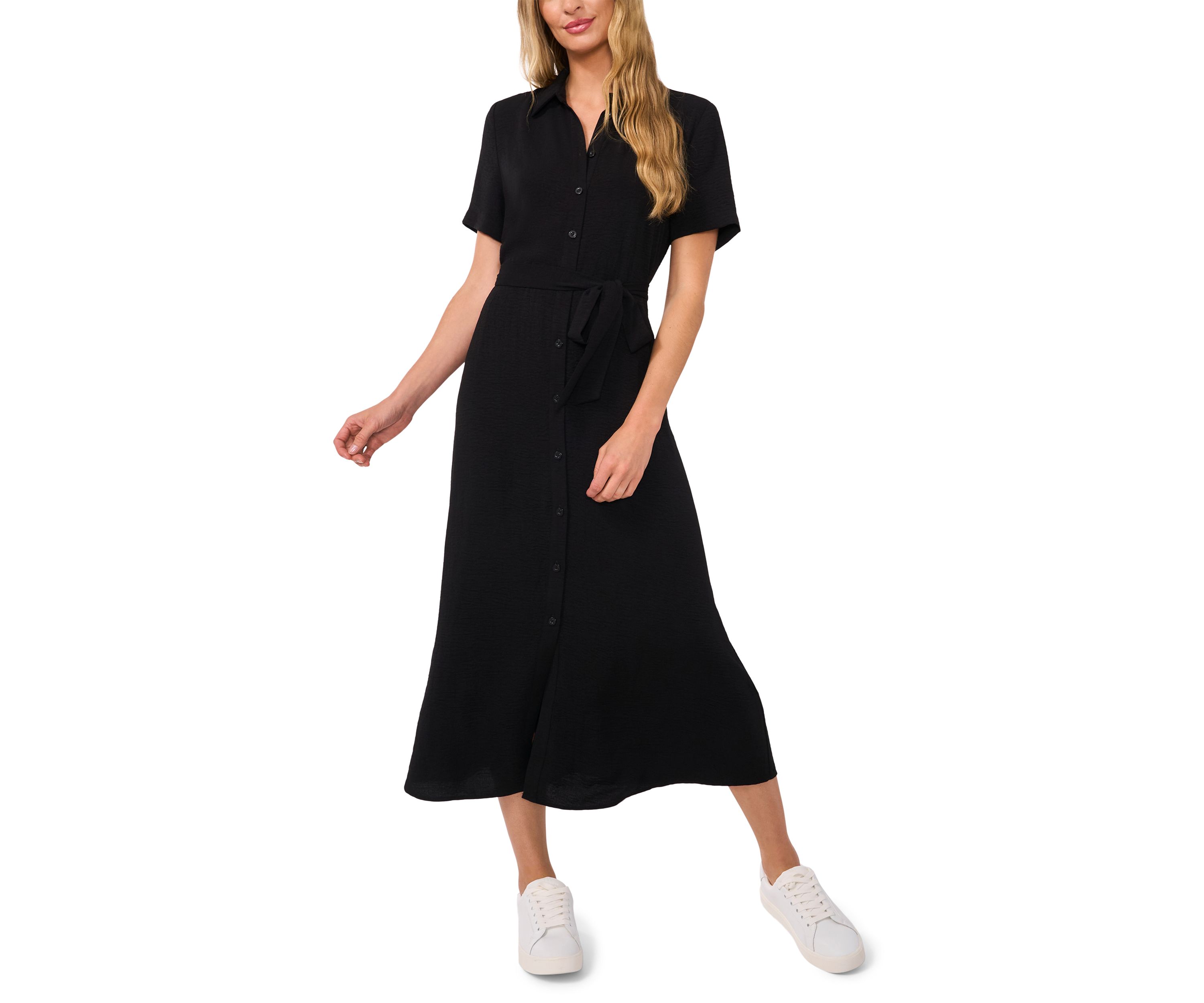 Womens Short Sleeve Shirtdress