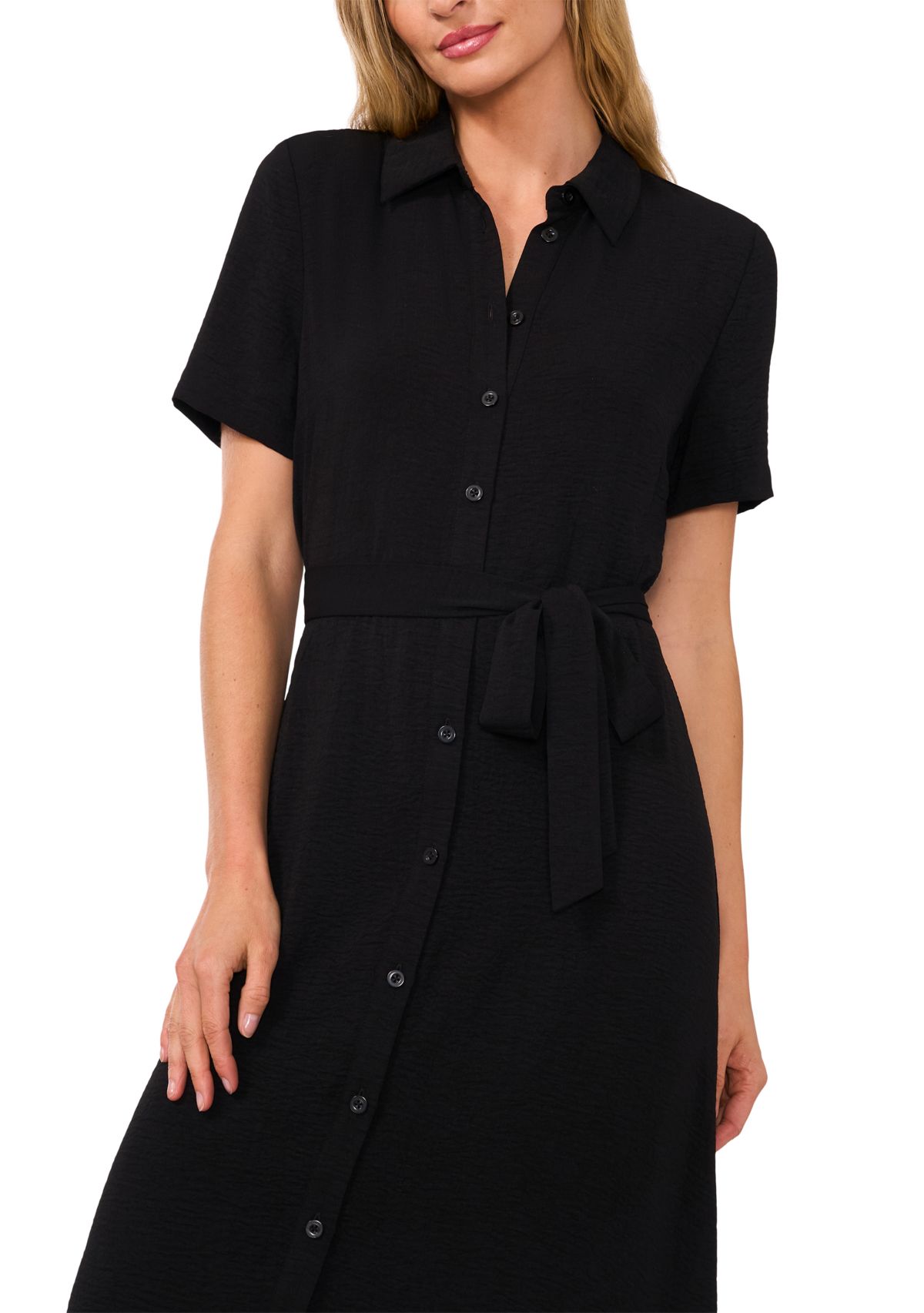 Womens Short Sleeve Shirtdress