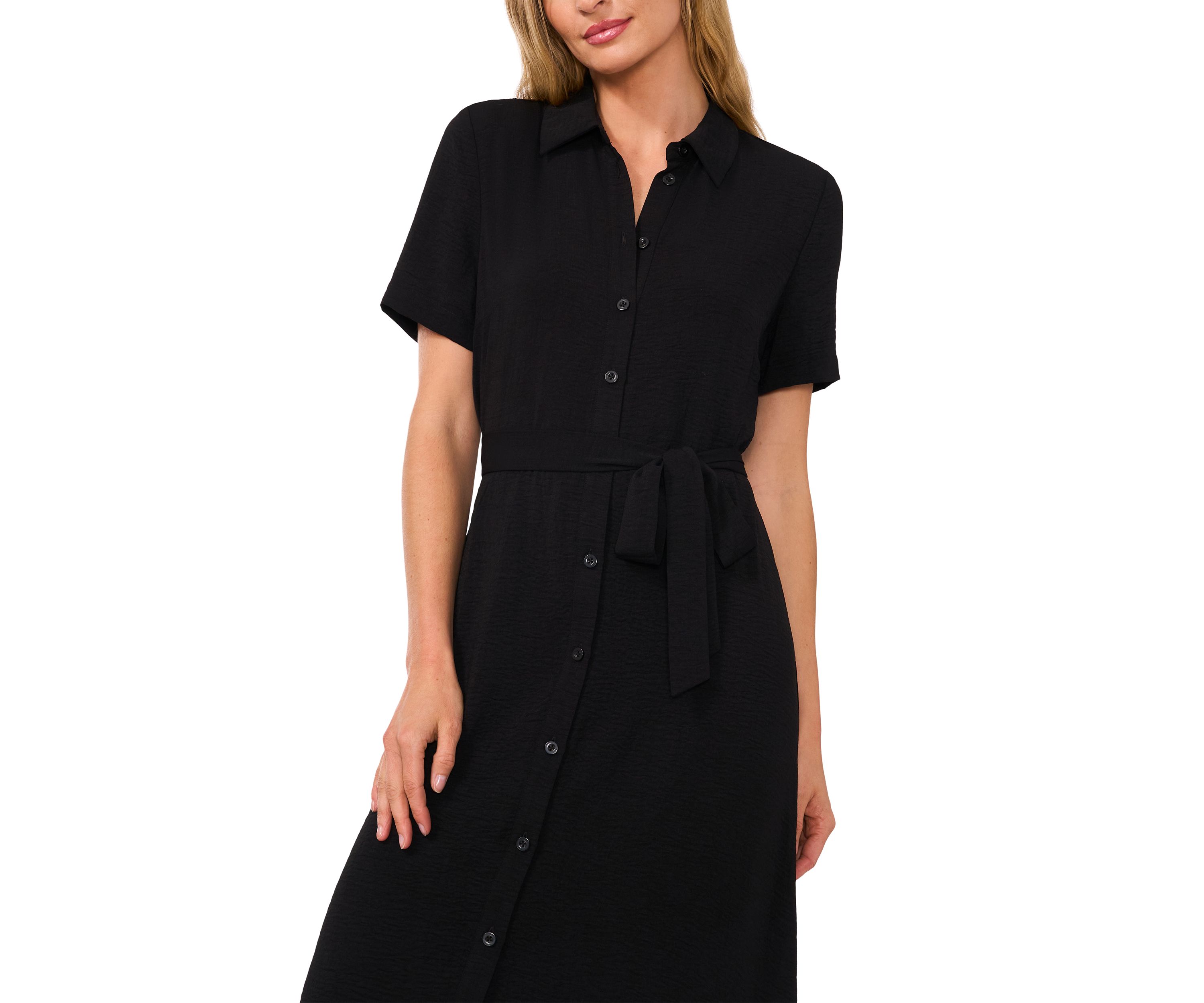 Womens Short Sleeve Shirtdress