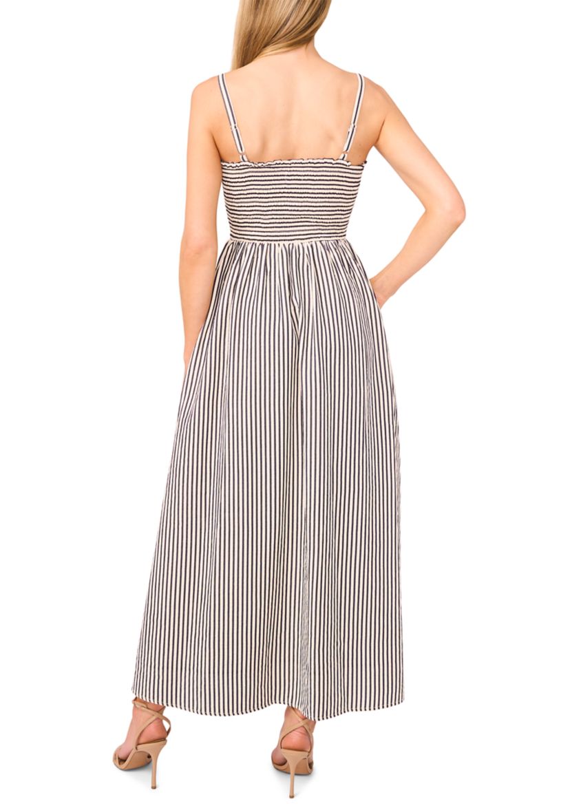 Womens Strap Midi Dress