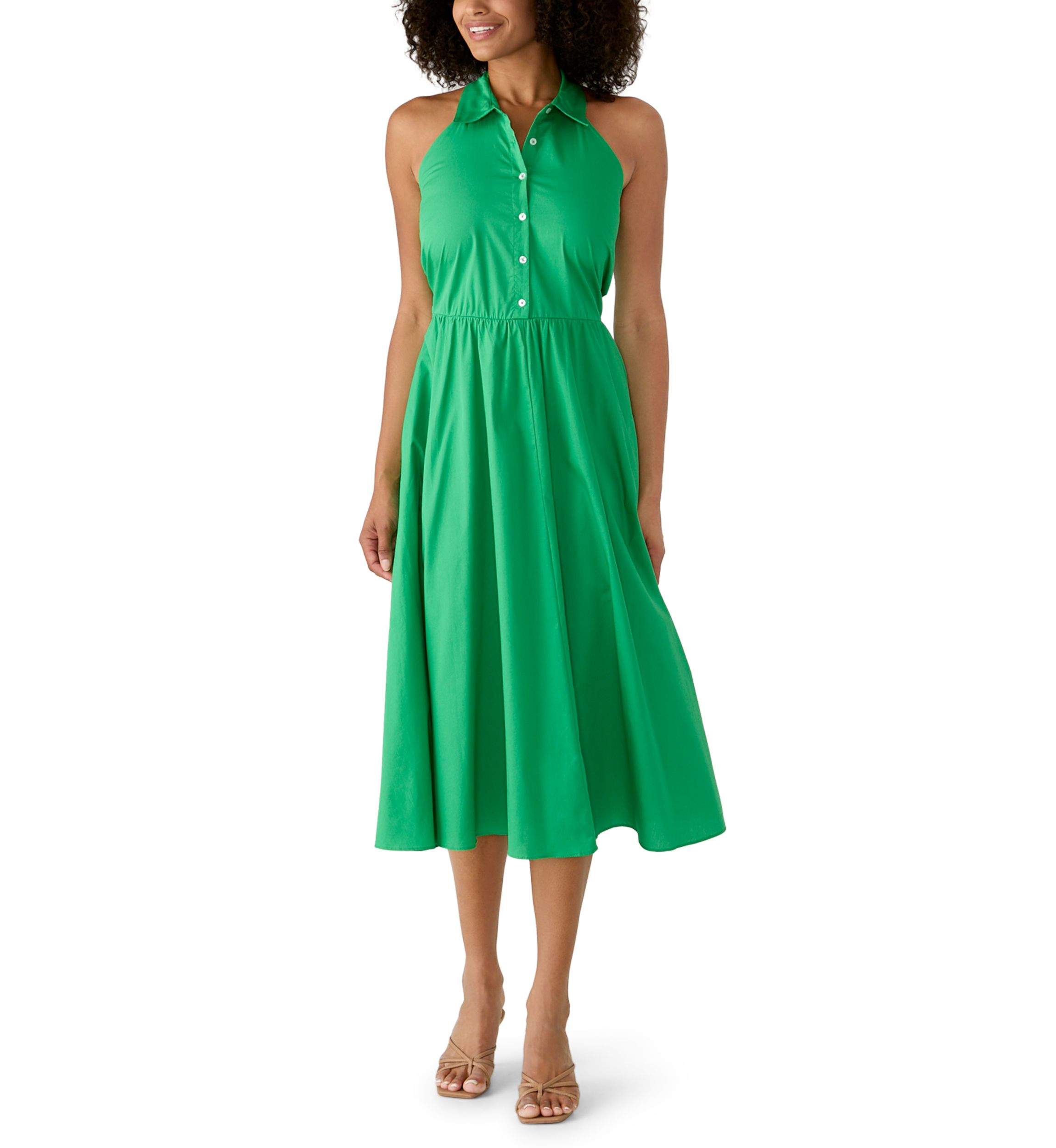 belk midi dresses 1.State Women's Quarter Sleeve Square Neck Eyelet Midi Dress, White, XL, Cotton