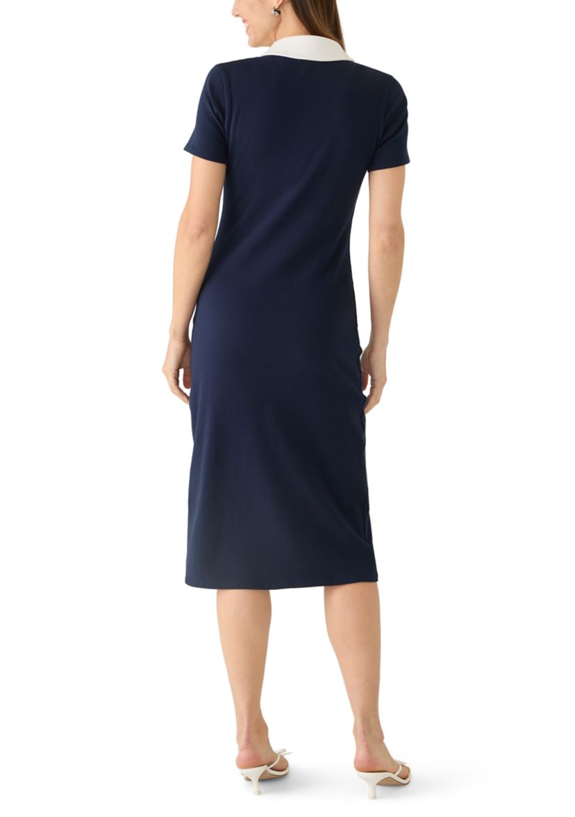 cece knit wrap dress CeCe Stephanie