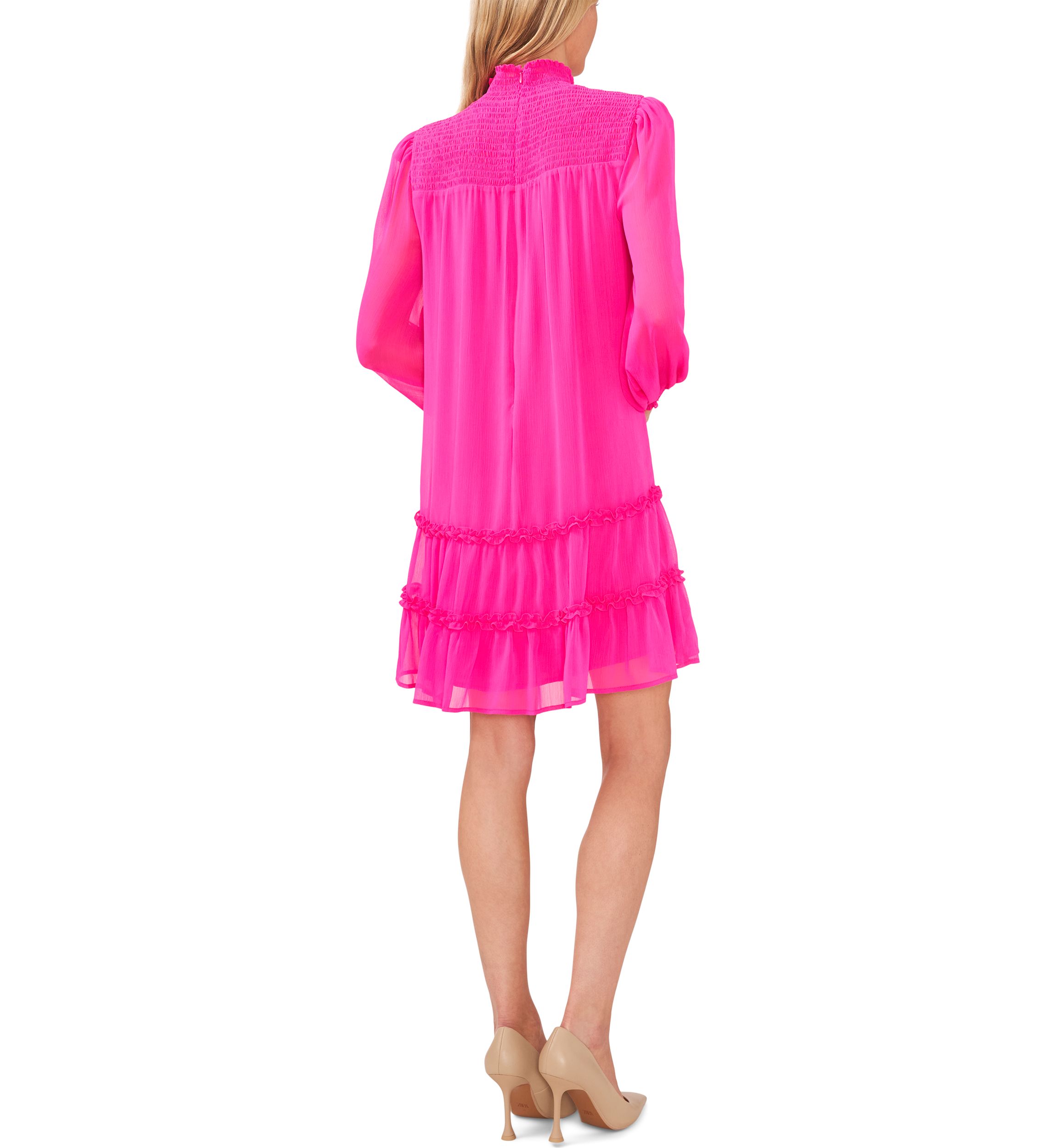 Womens Ruffled Yoryu Dress