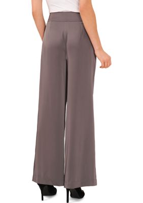 Women's Wide Leg Side Zip Pants