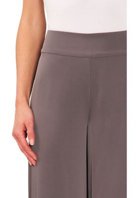 Women's Wide Leg Side Zip Pants