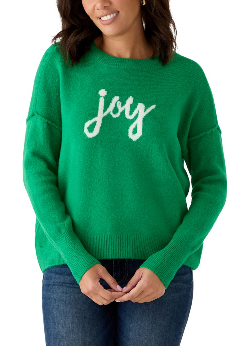 Womens Crew Neck Joy Sweater