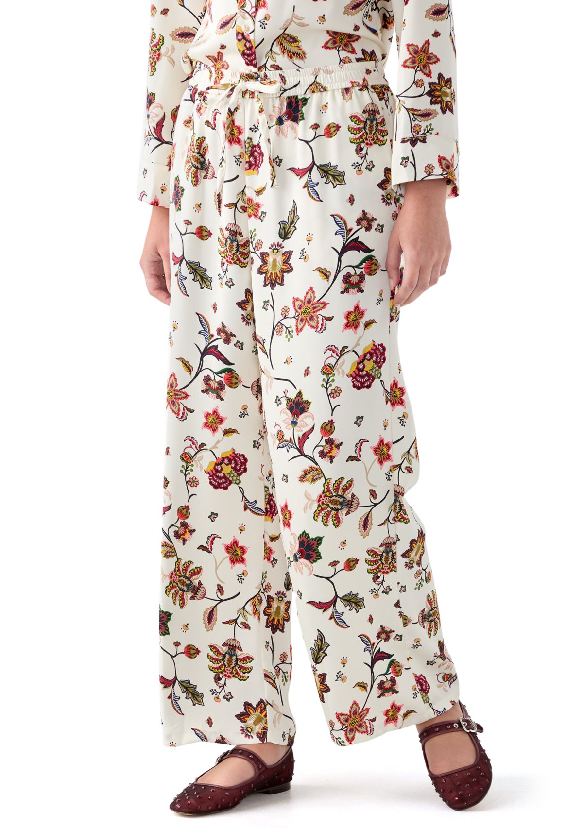 Womens Floral Pants