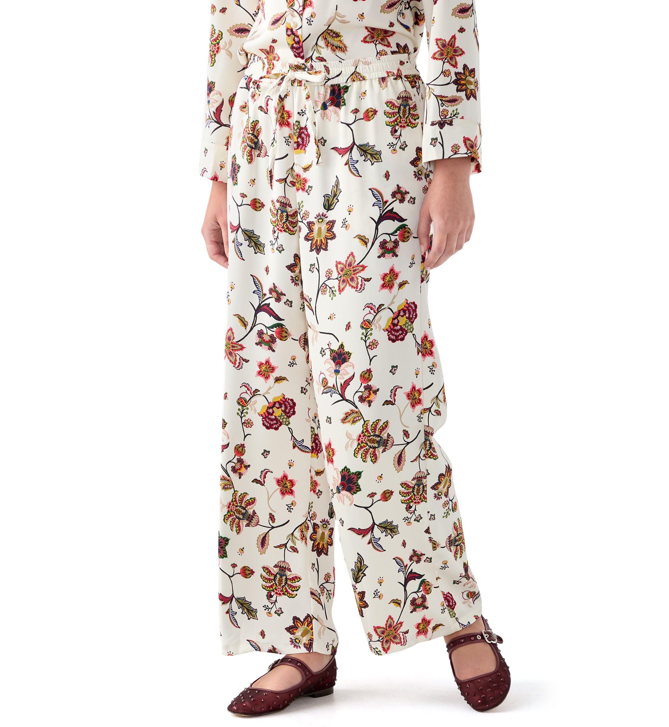 Womens Floral Pants