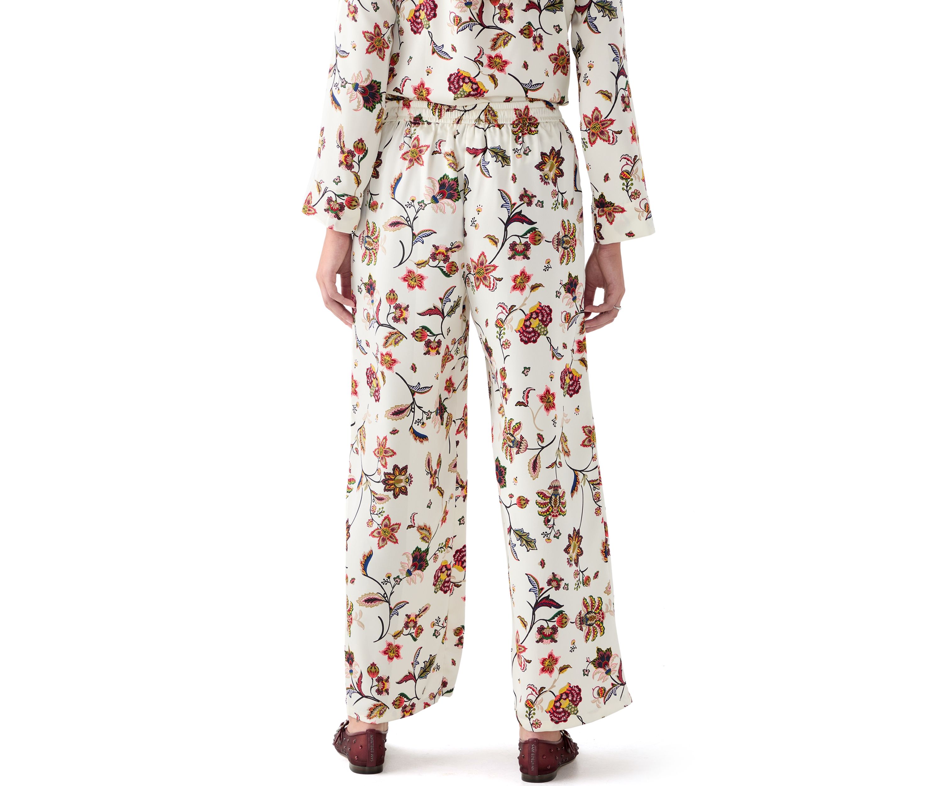 Womens Floral Pants
