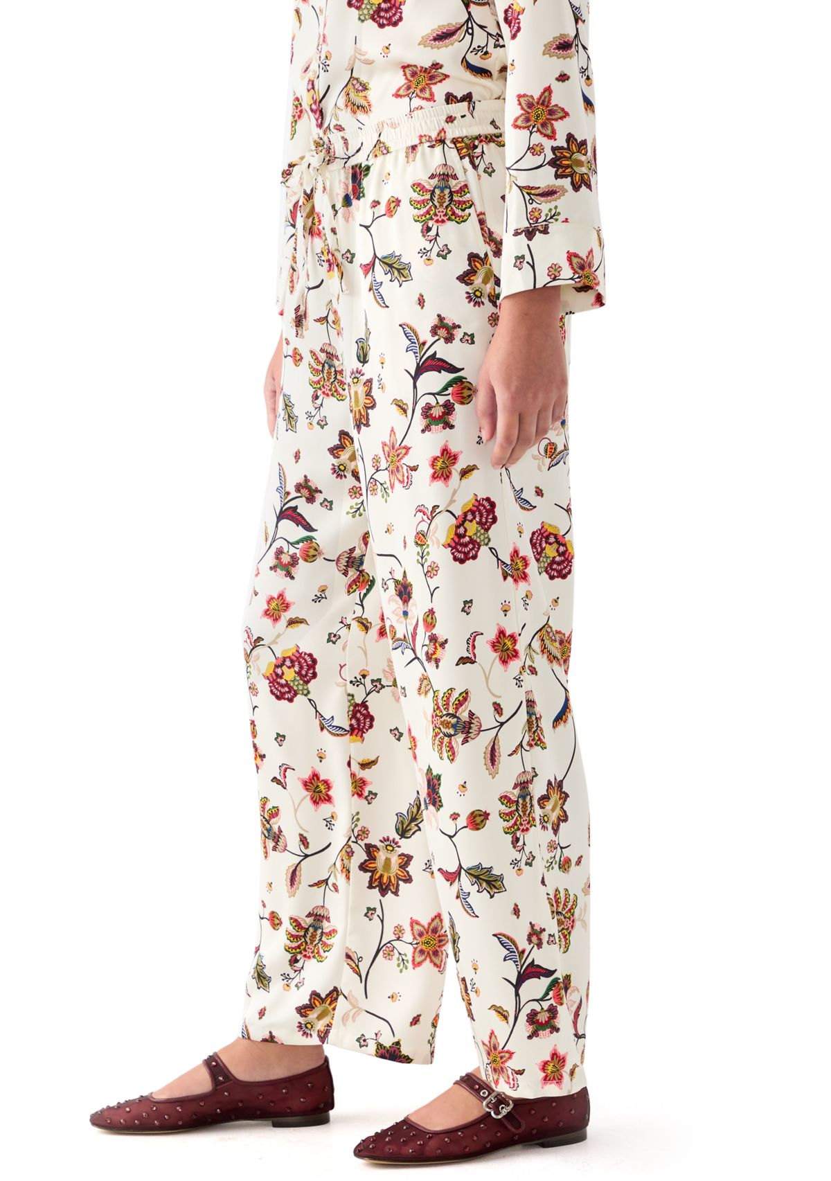 Womens Floral Pants
