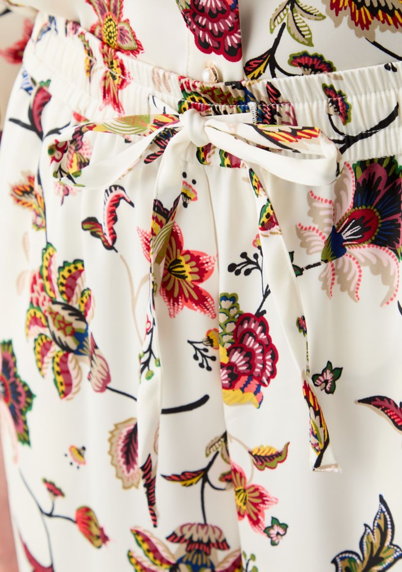 Womens Floral Pants