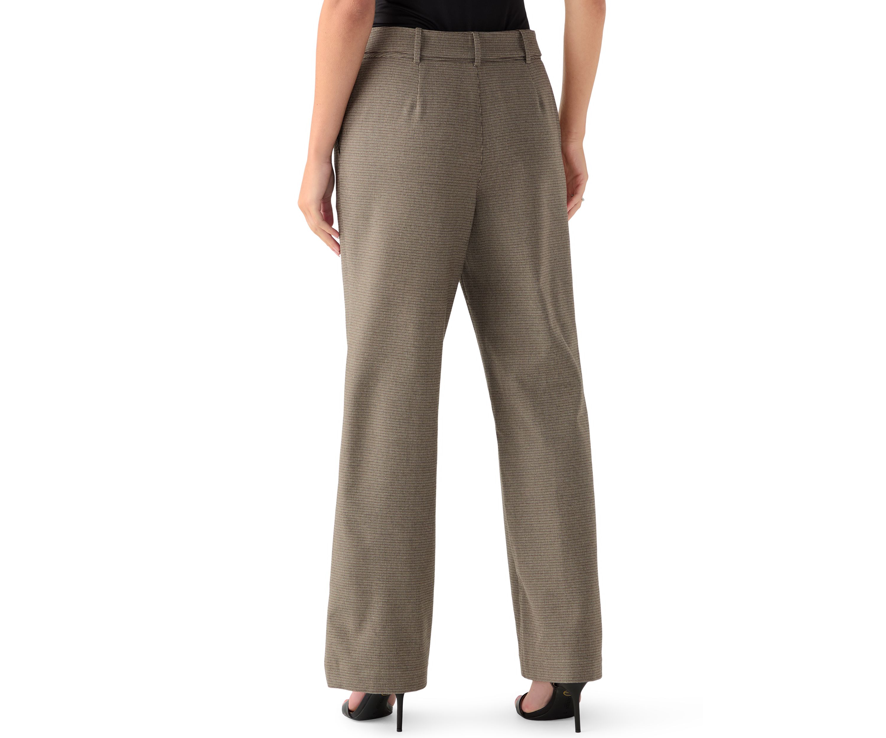 Womens Wide Leg Menswear Pants
