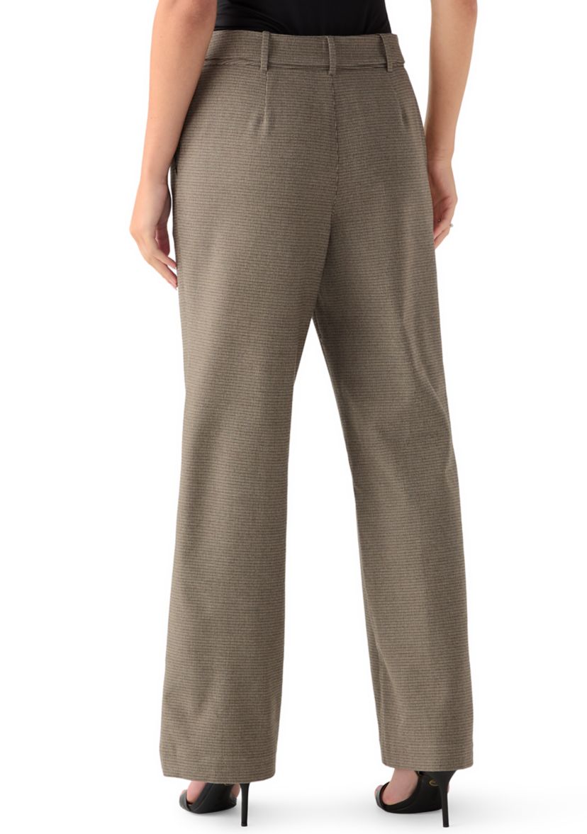 Womens Wide Leg Menswear Pants