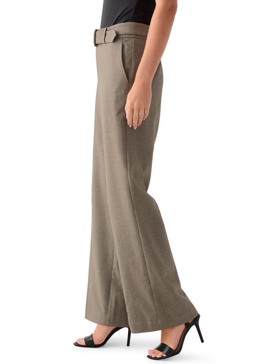 Womens Wide Leg Menswear Pants