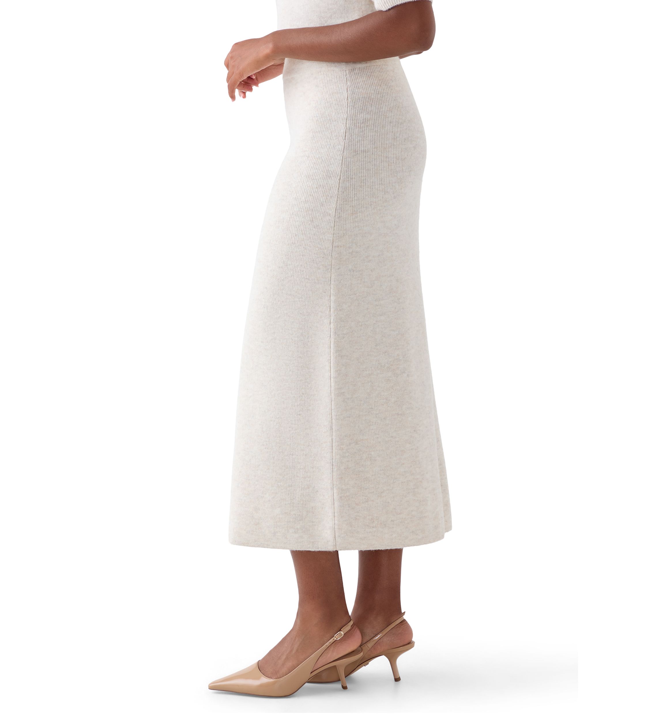 Womens Pull On Sweater Skirt