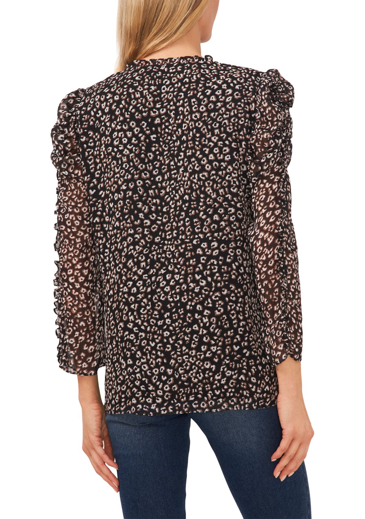 Womens Animal Printed Blouse