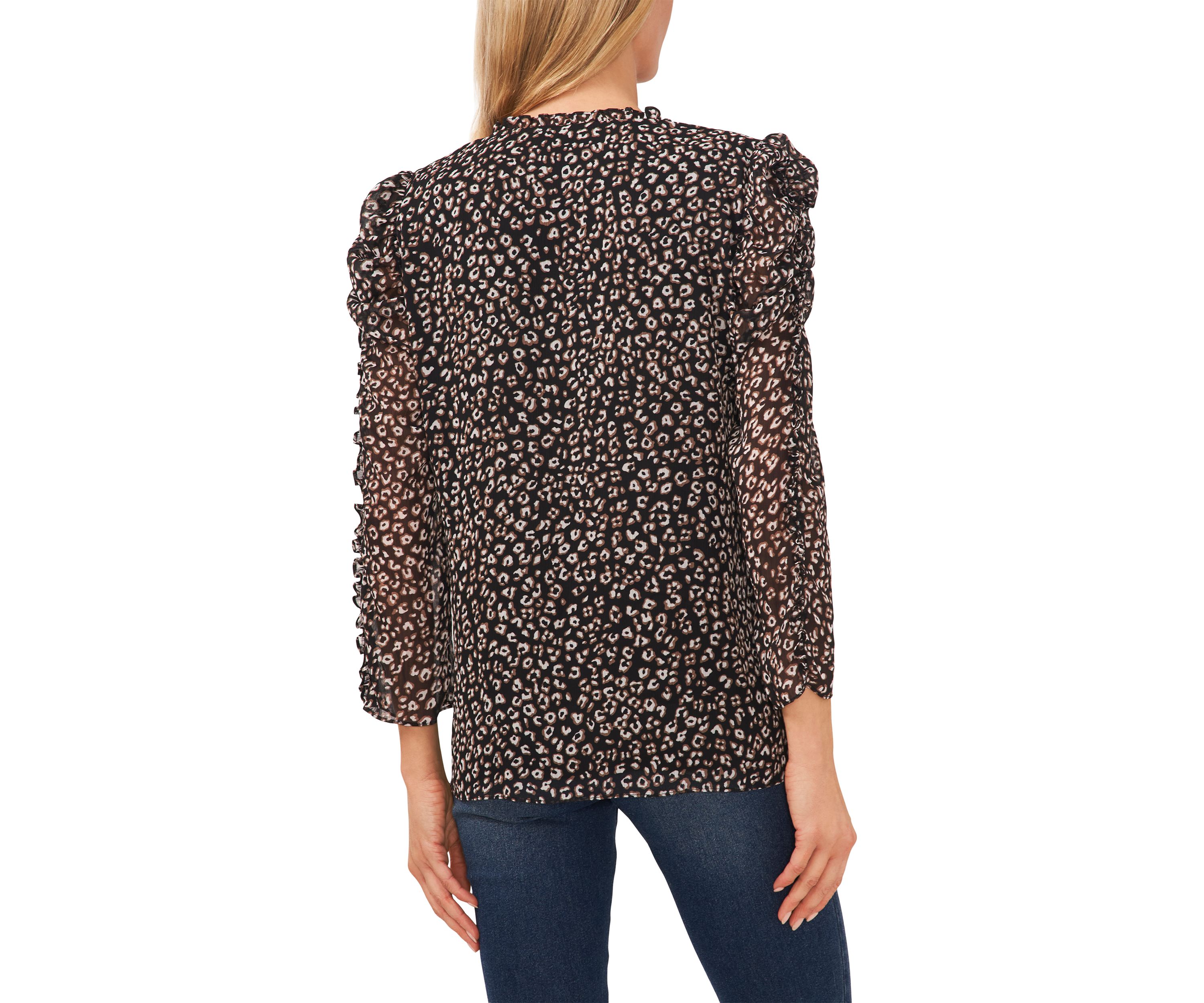 Womens Animal Printed Blouse