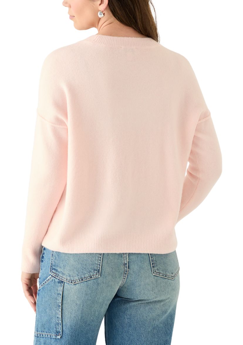 Womens Crew Neck Merry Sweater