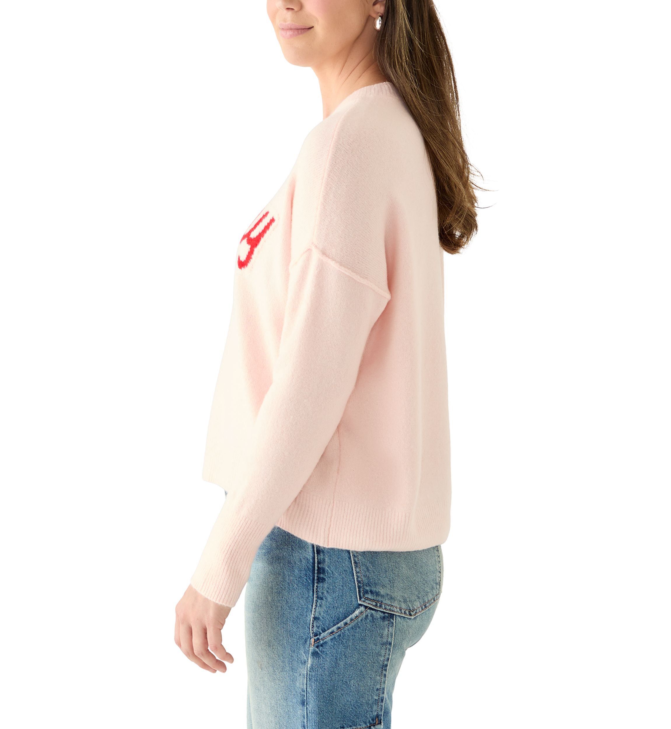 Womens Crew Neck Merry Sweater