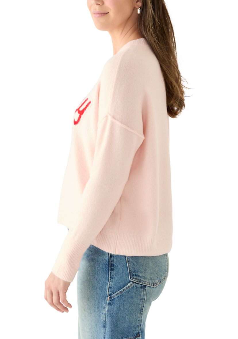 Womens Crew Neck Merry Sweater