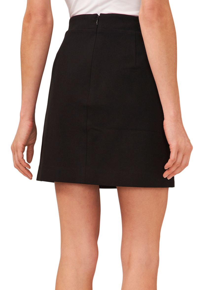 Womens Bow Pocket Short Skirt