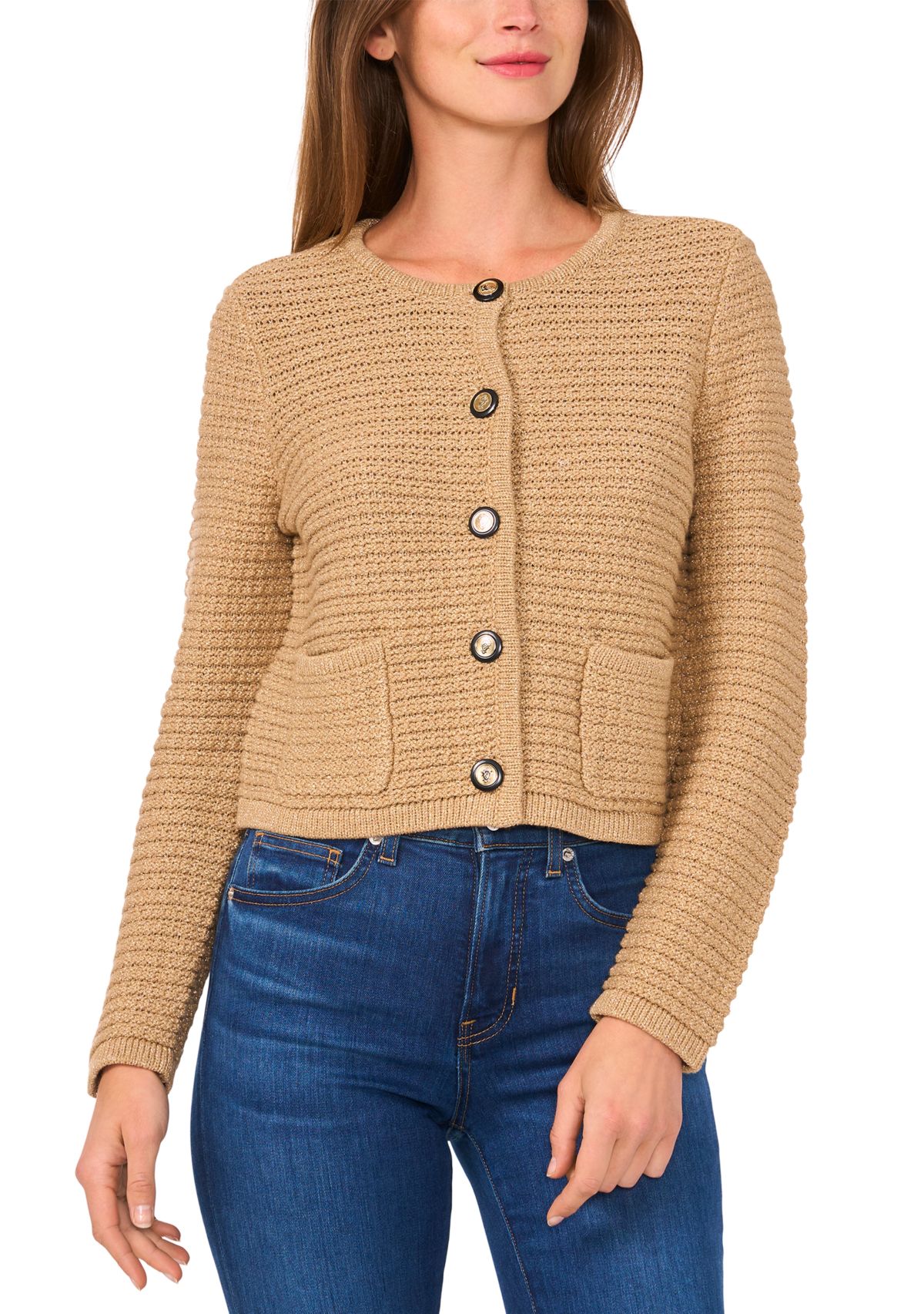 Womens Button Front Jacket 