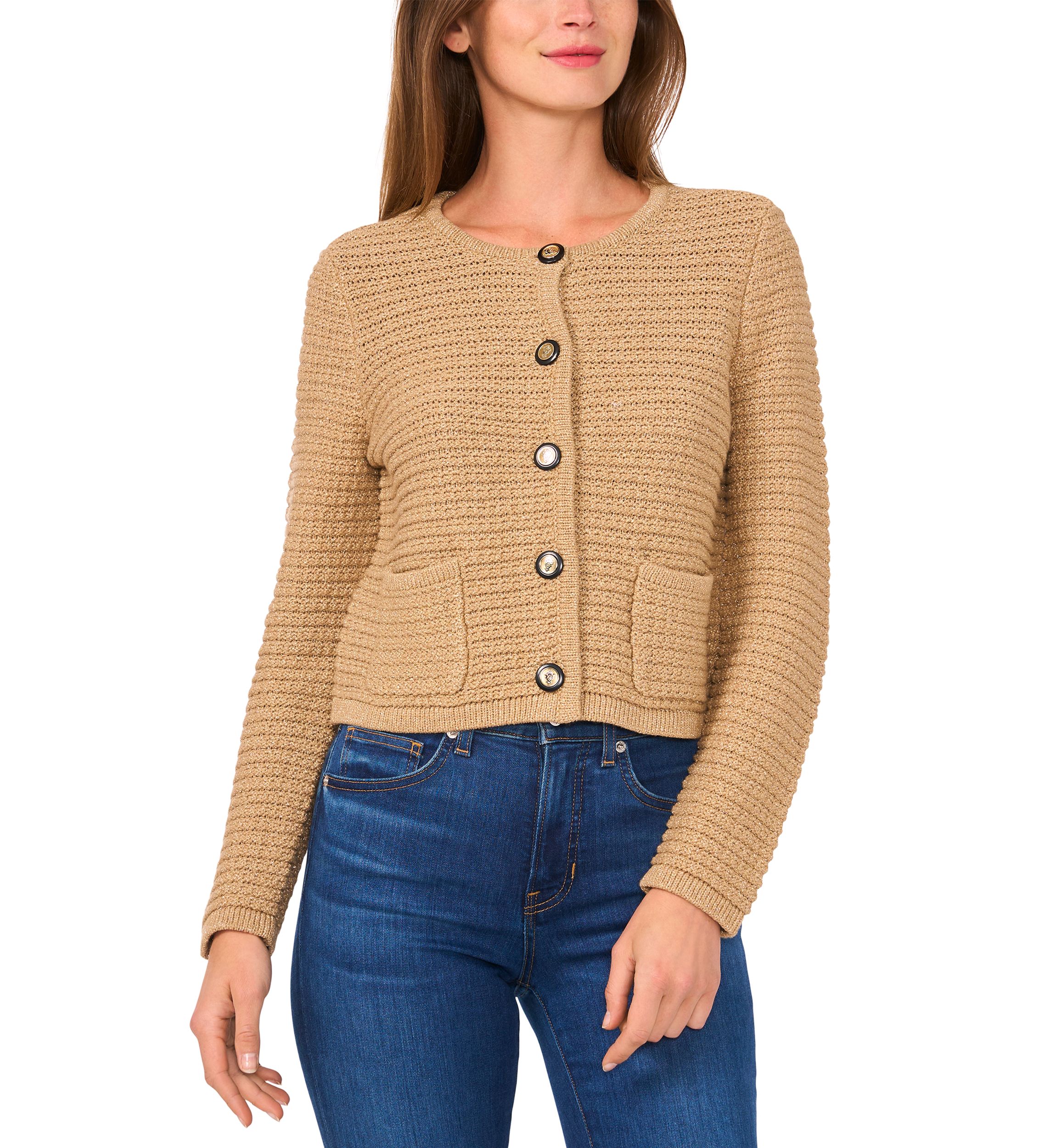 Womens Button Front Jacket 