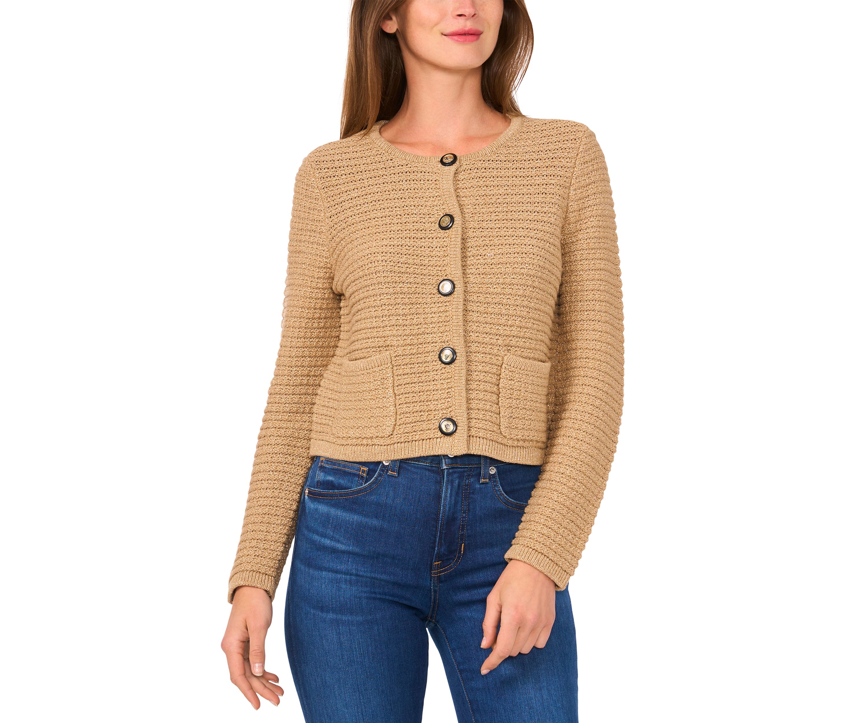 Womens Button Front Jacket 