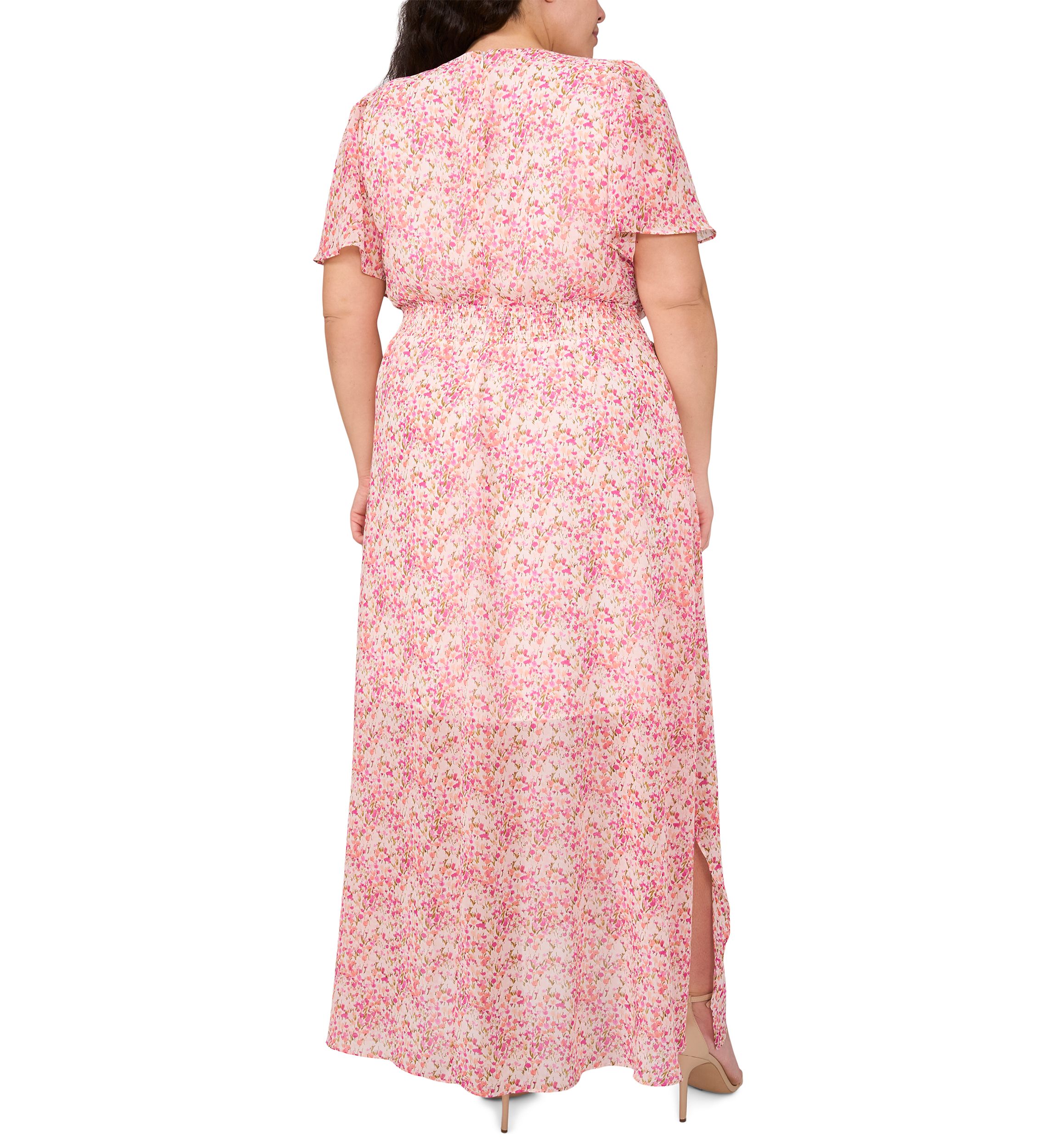 Plus Size Printed Maxi Dress