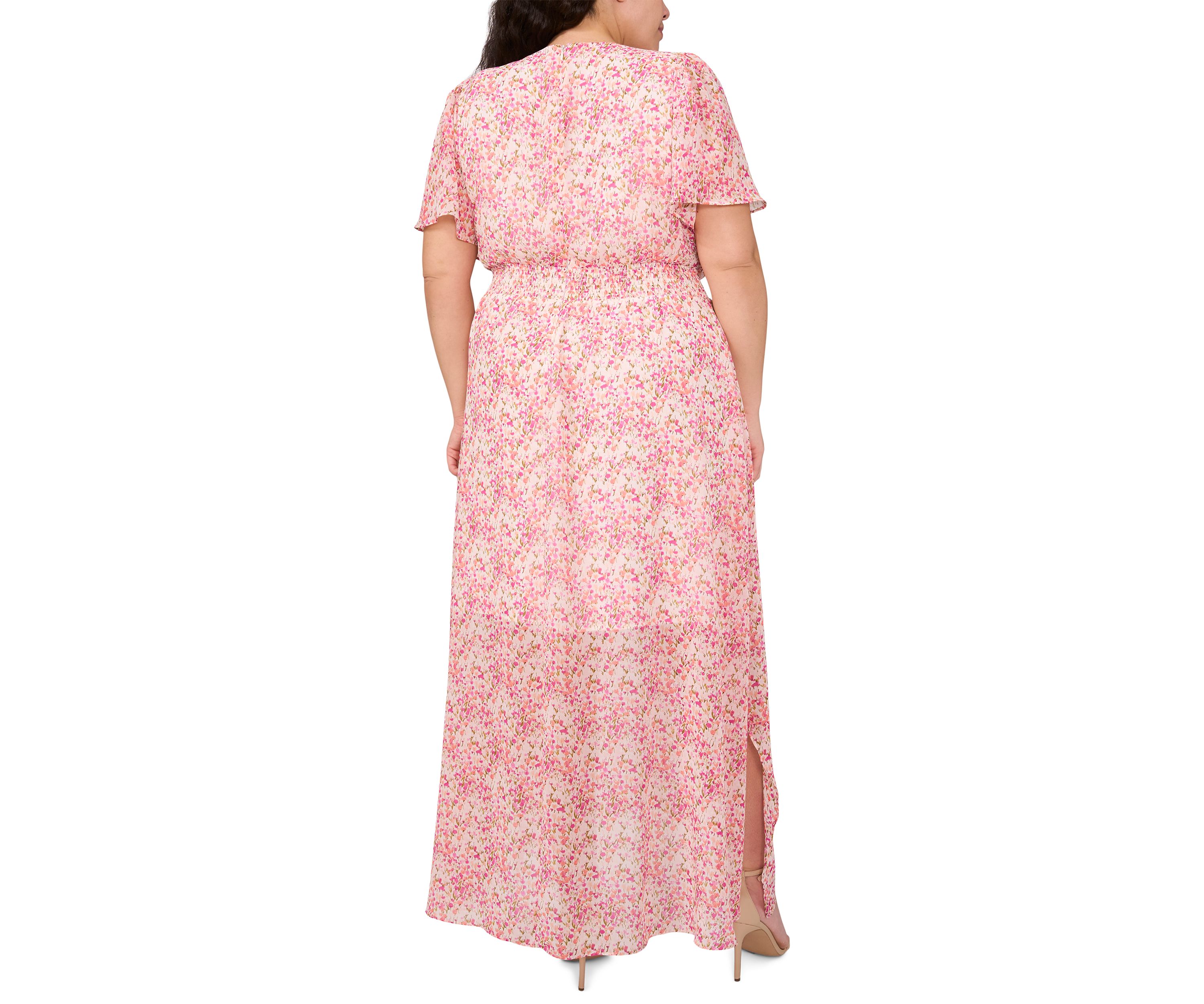 Plus Size Printed Maxi Dress