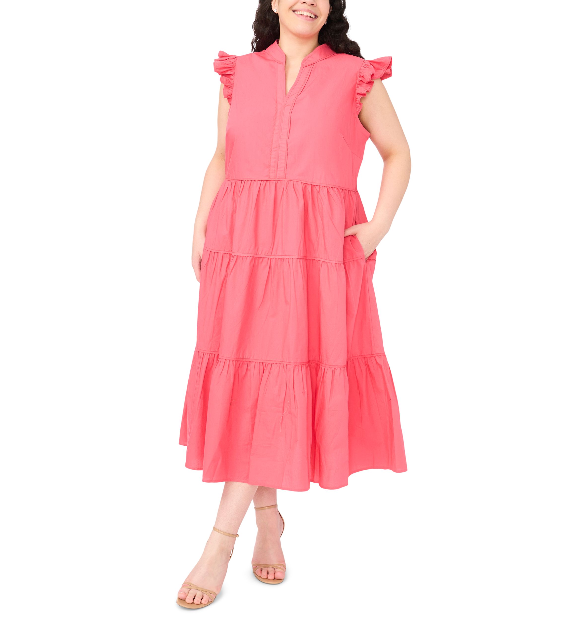 belk plus size red dresses Women's Red Casual Plus Size Dresses