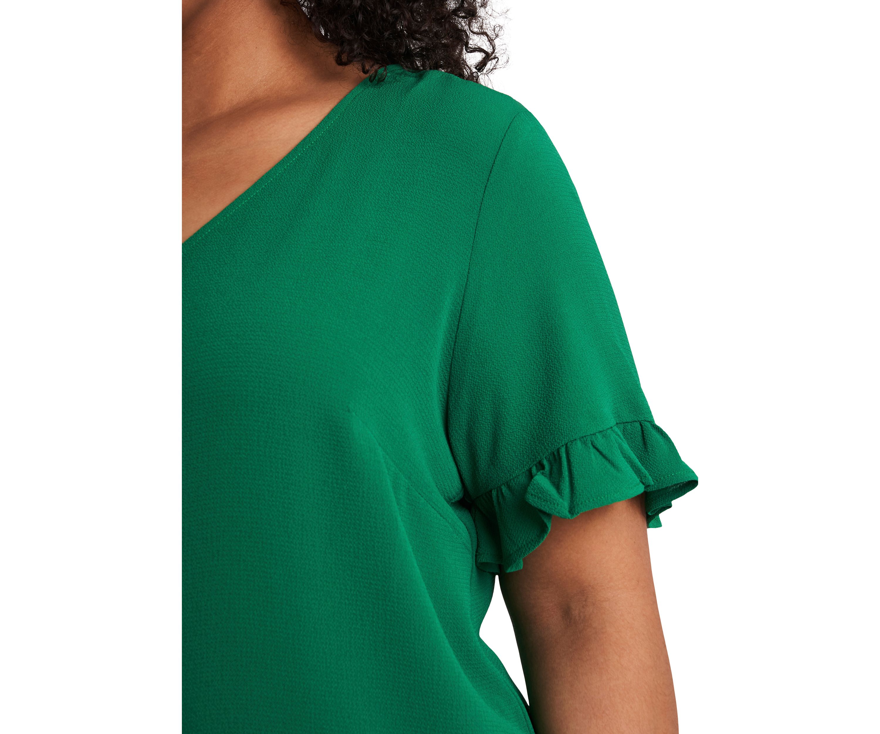 Plus Size Button Down Blouse