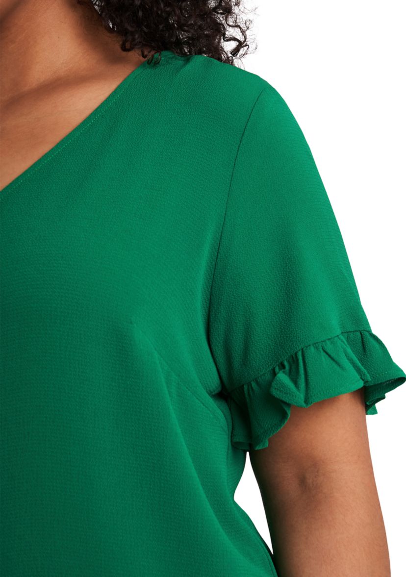 Plus Size Button Down Blouse