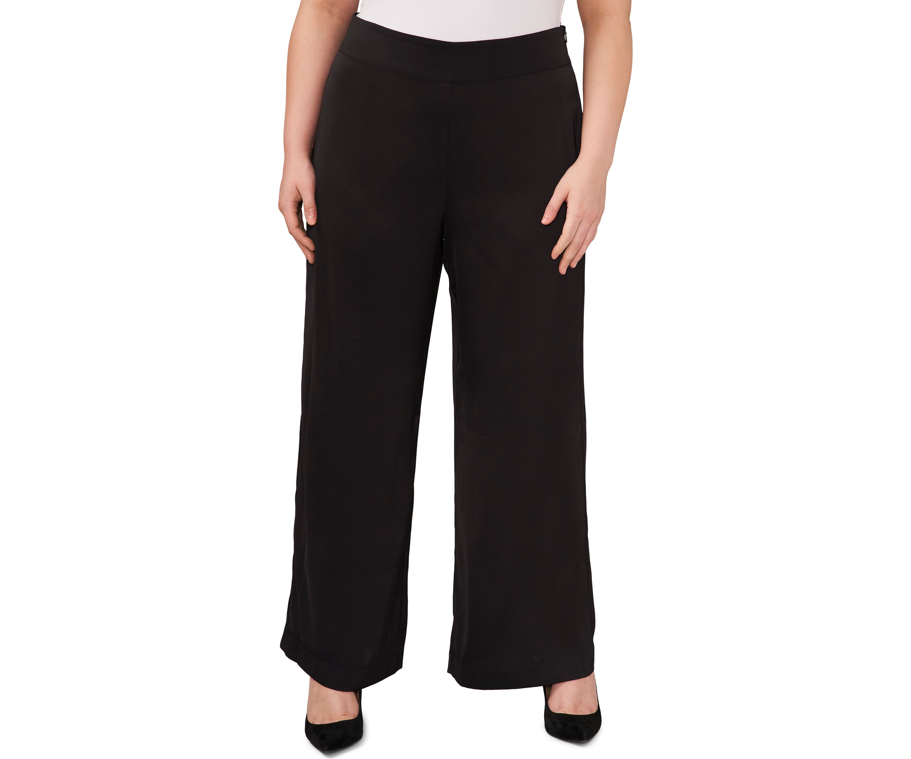 Plus Size Wide Leg Pants