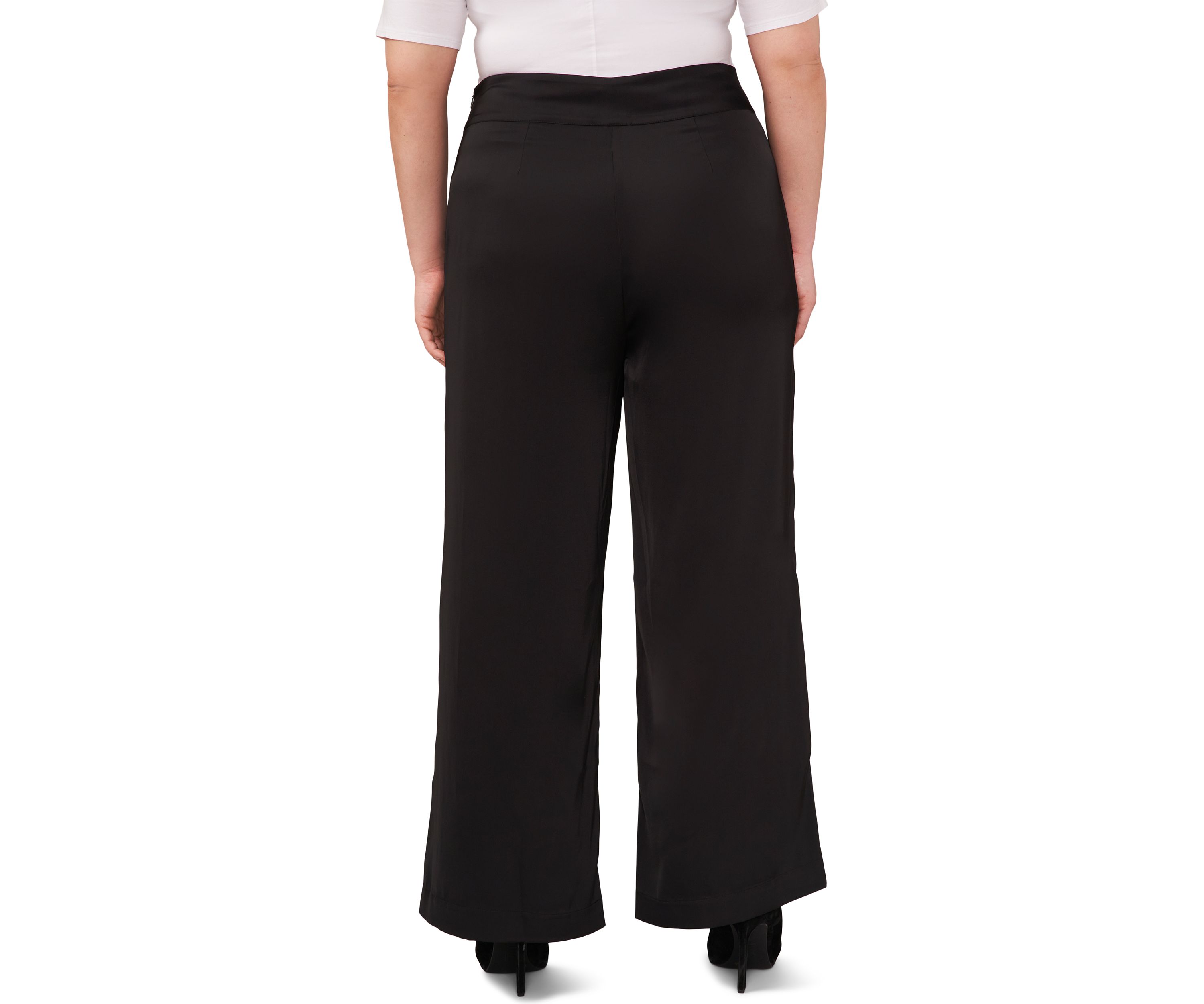 Plus Size Wide Leg Pants