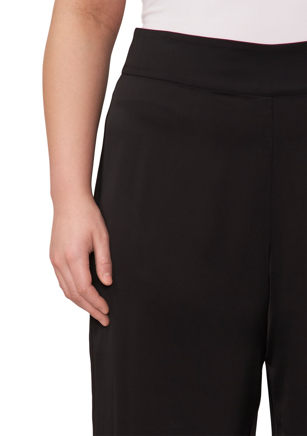 Plus Size Wide Leg Pants