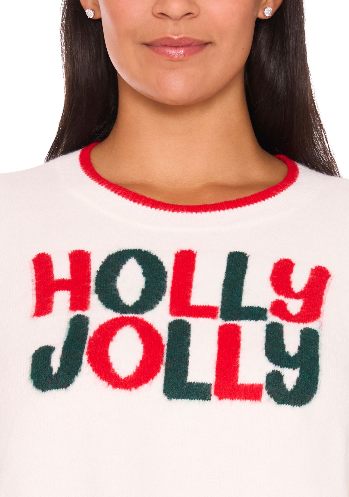 Plus Size Crew Neck Sweater