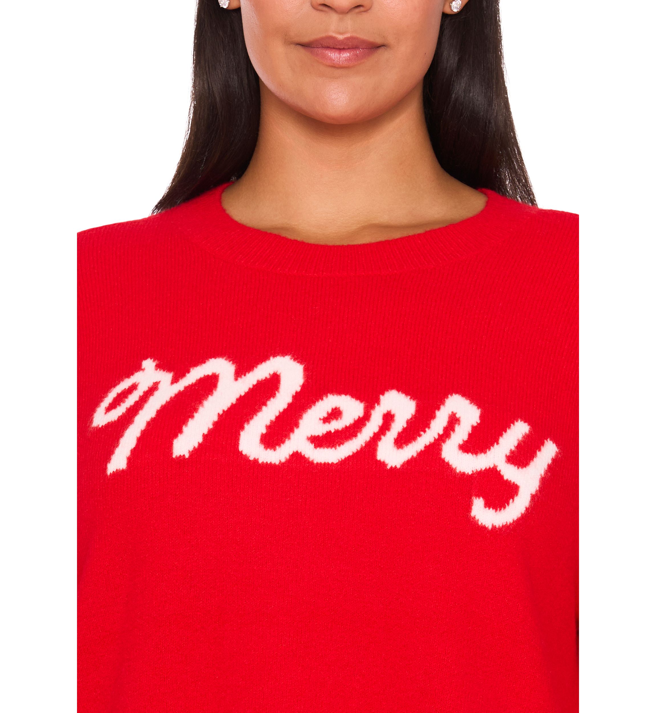 Plus Size Crew Neck Sweater