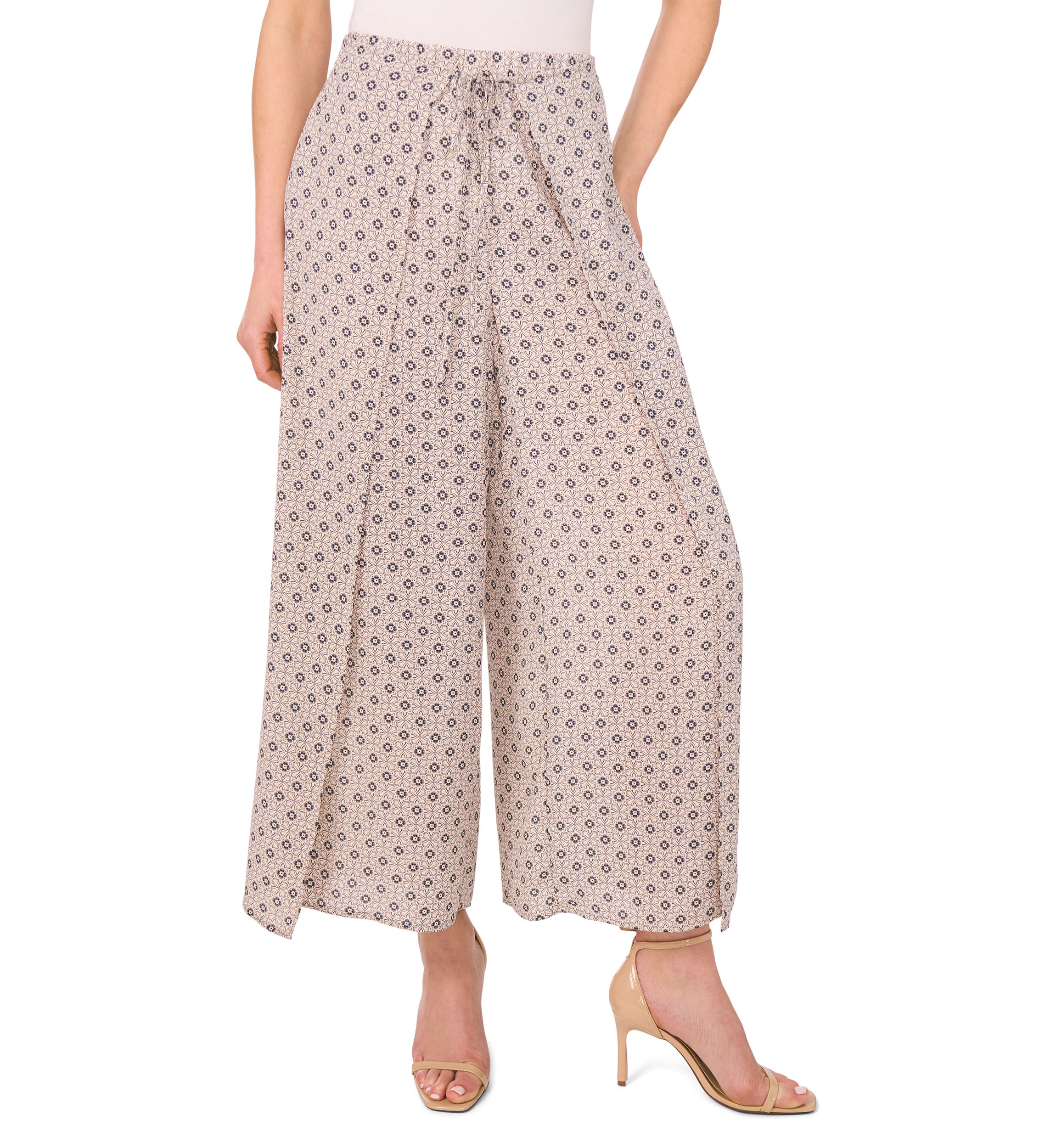 Petite Side Overlap Pants