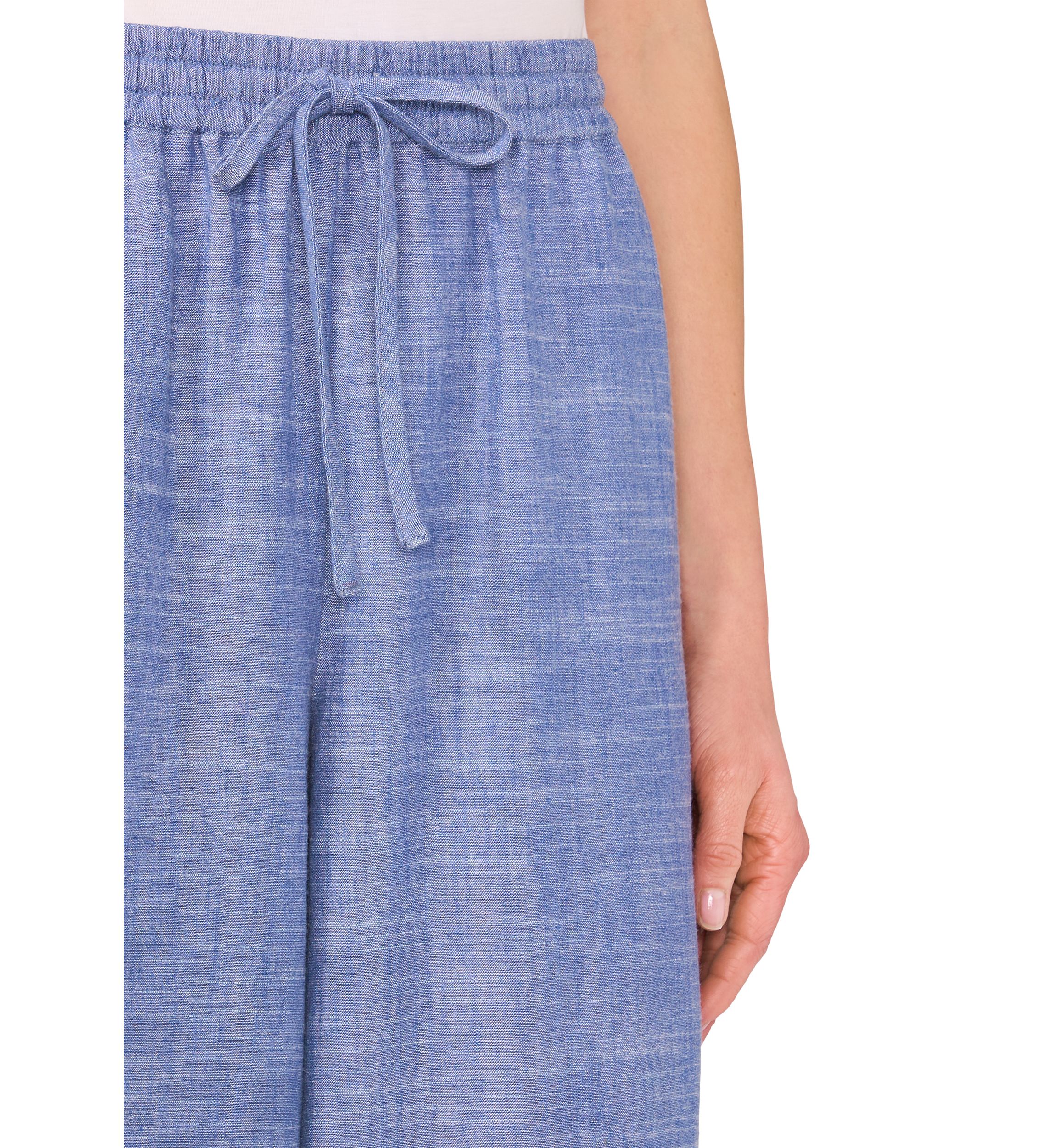 Petite Wide Leg Gathered Pants
