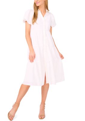 CeCe Women’s Petite Linen Dress