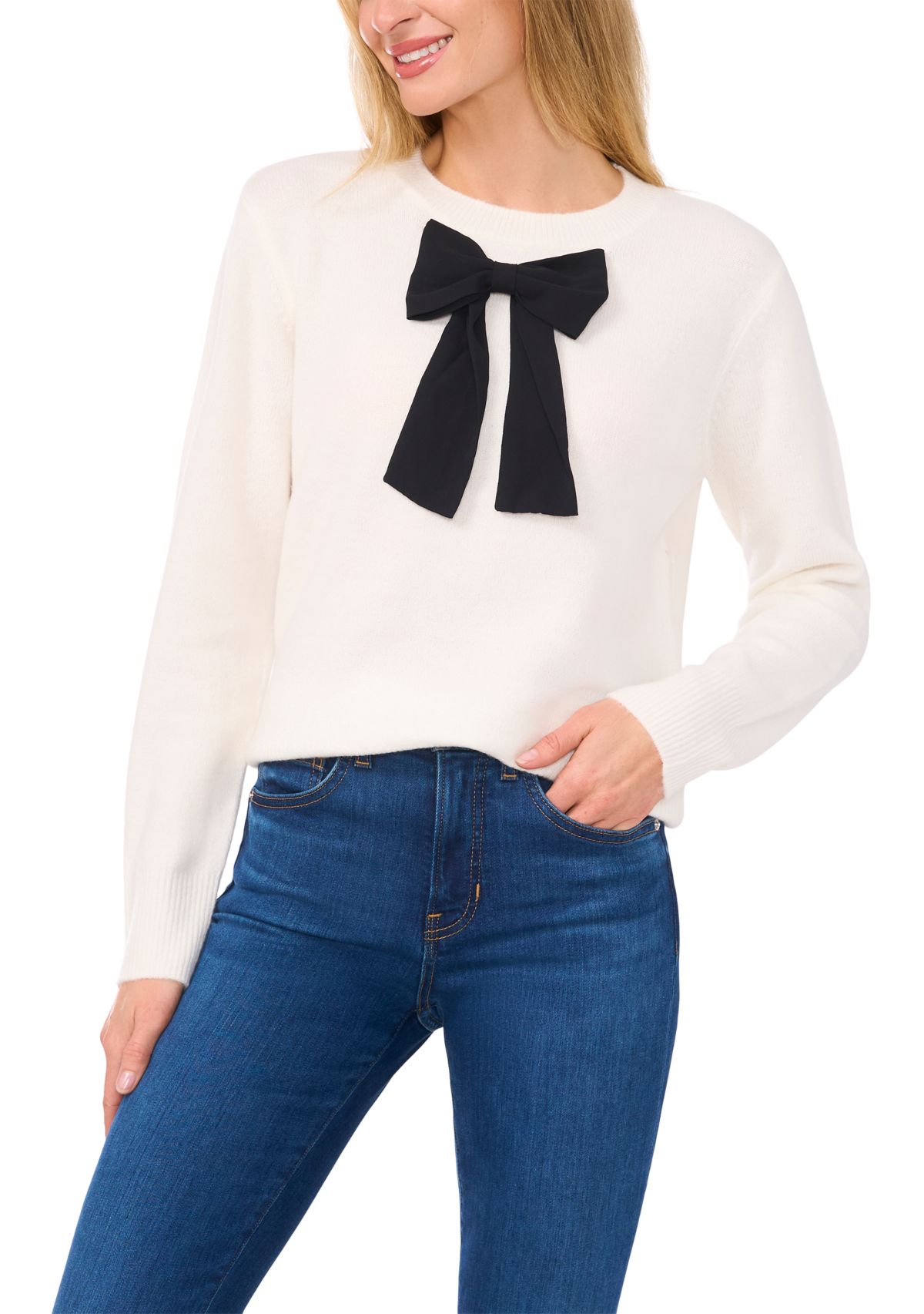 Petite Bow Sweater