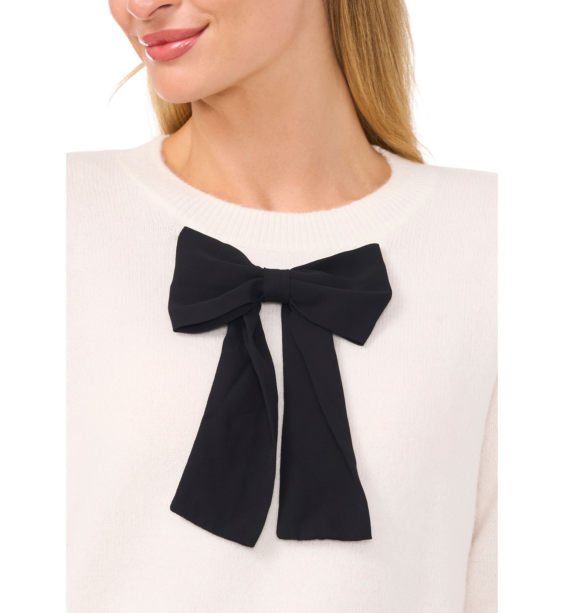 Petite Bow Sweater