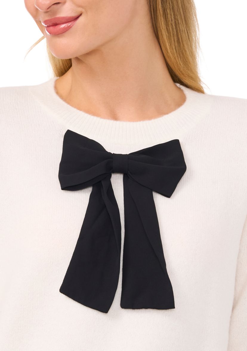 Petite Bow Sweater
