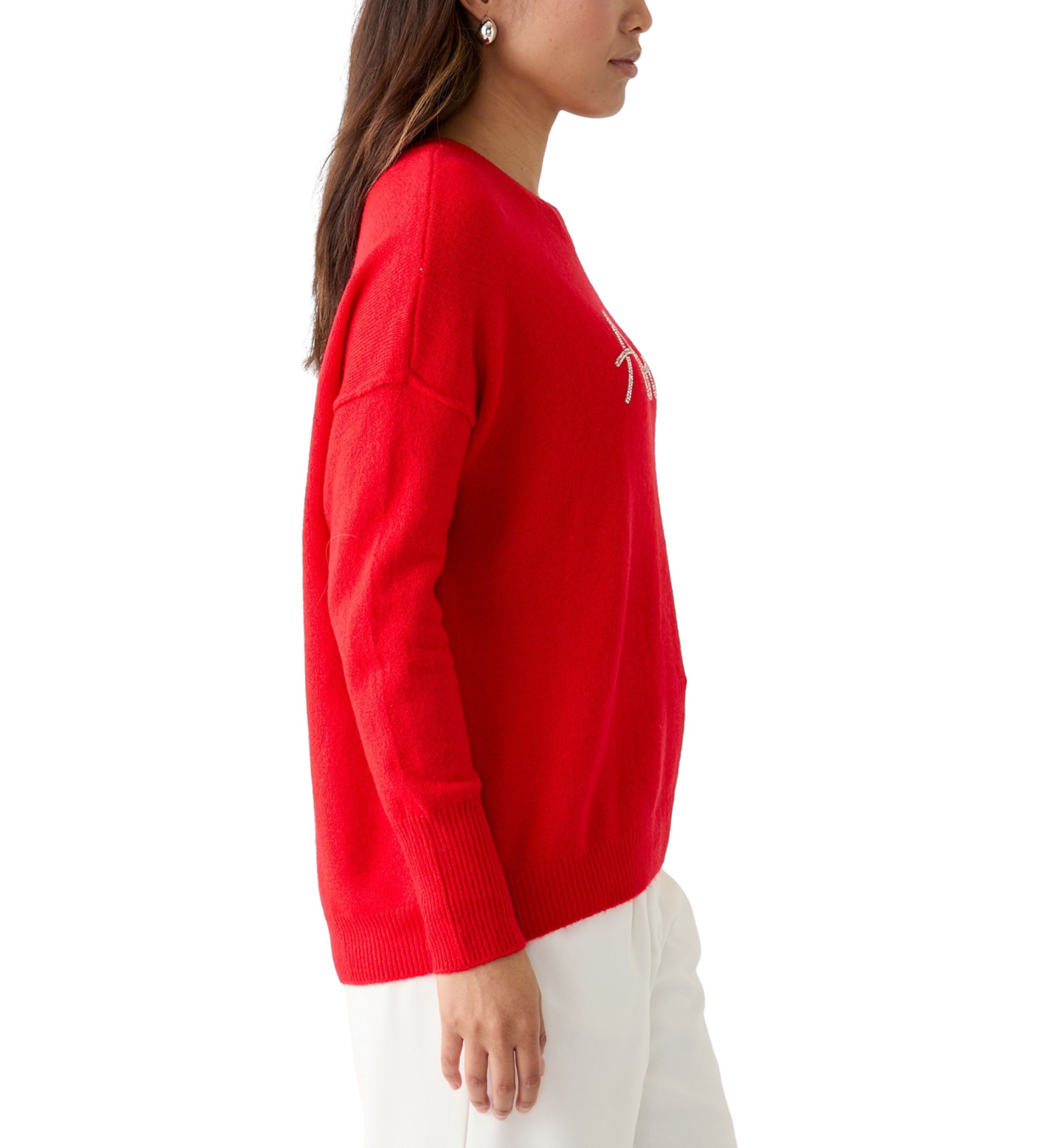 Womens Amour Bead Sweater 