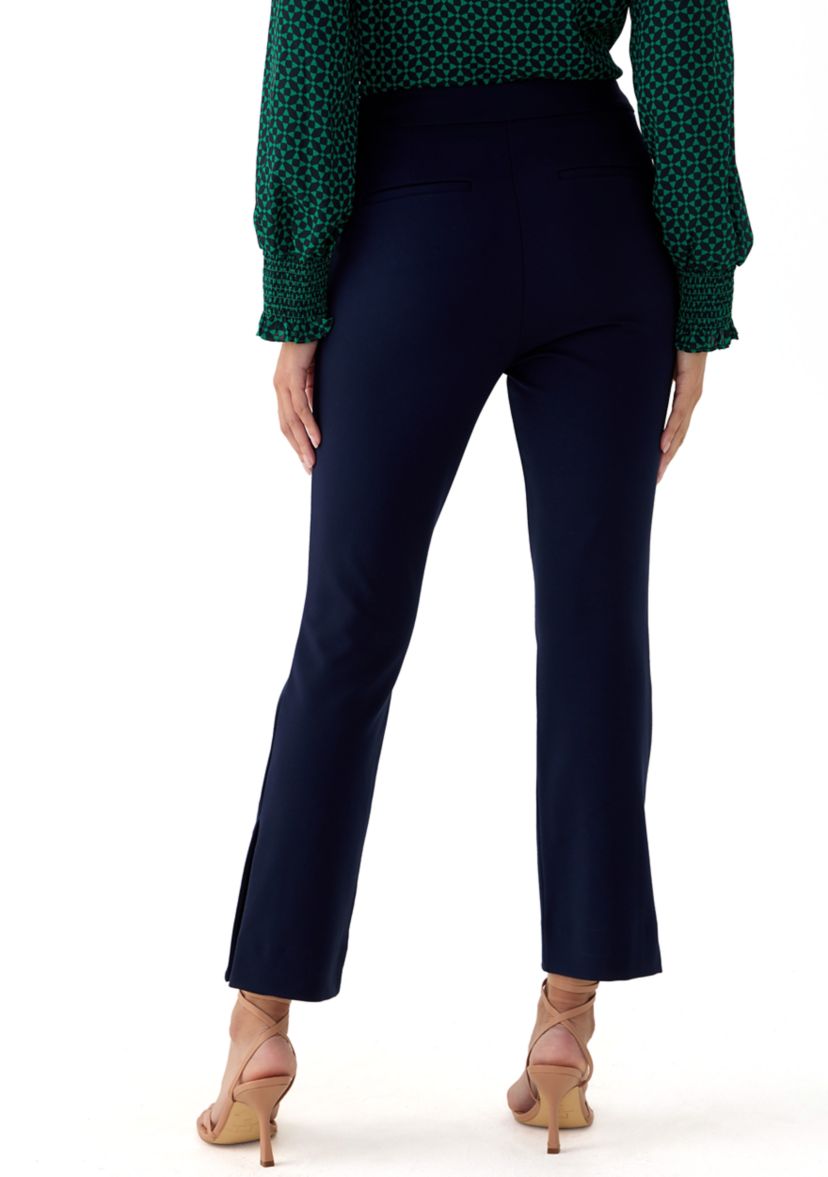 Womens Slim Ponte Pants