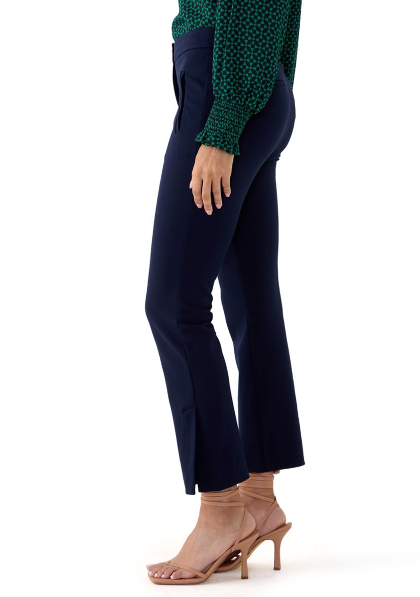 Womens Slim Ponte Pants