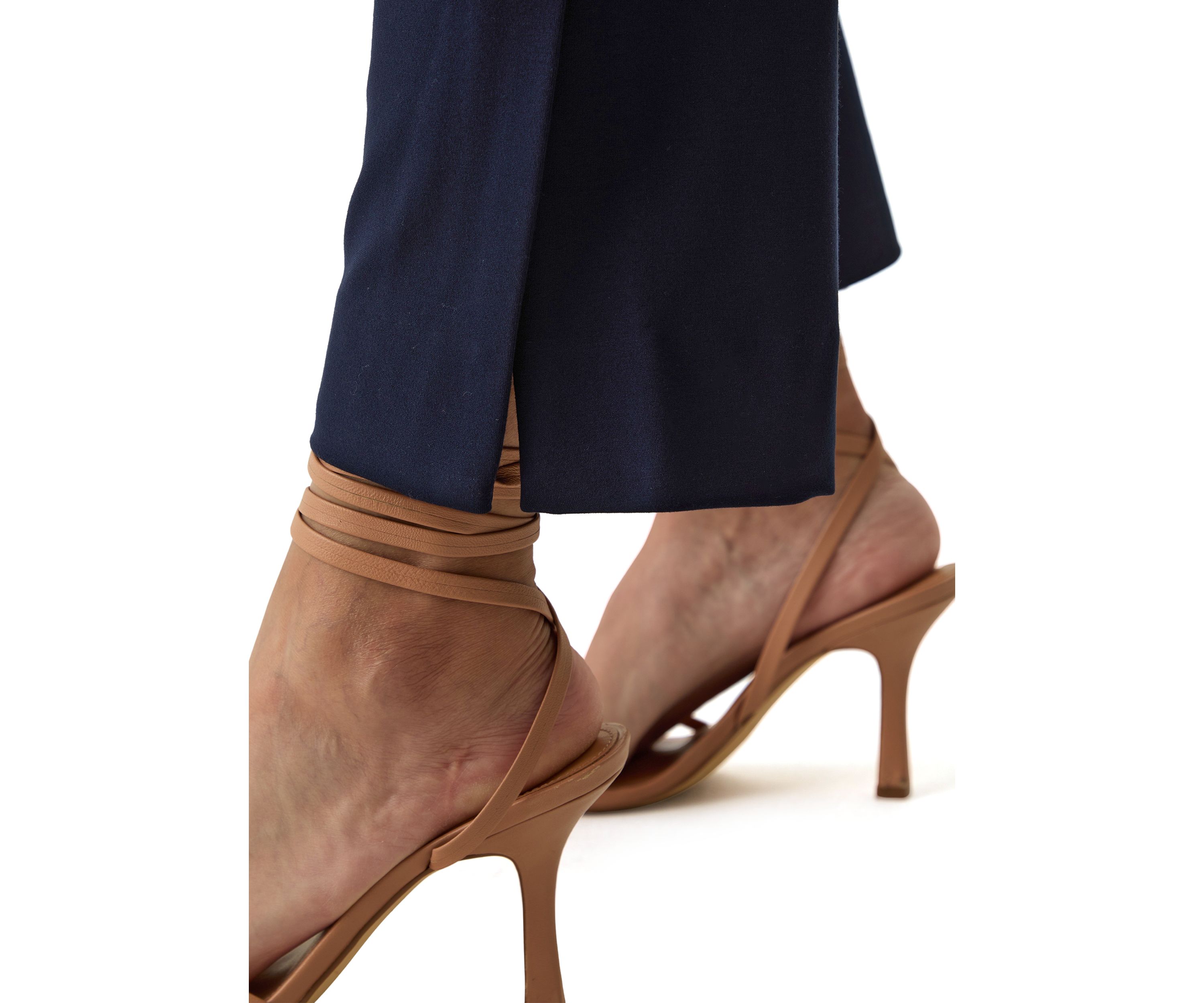 Womens Slim Ponte Pants